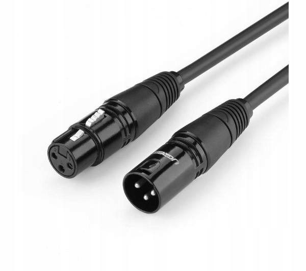 Kabel UGREEN AV130 kabel XLR żeński do XLR męski