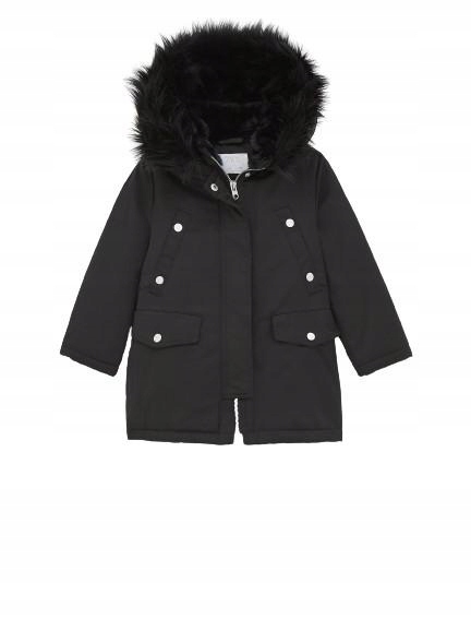 K5M019 ZARA KIDS__MK4 KURTKA FUTERKO KAPTUR__164