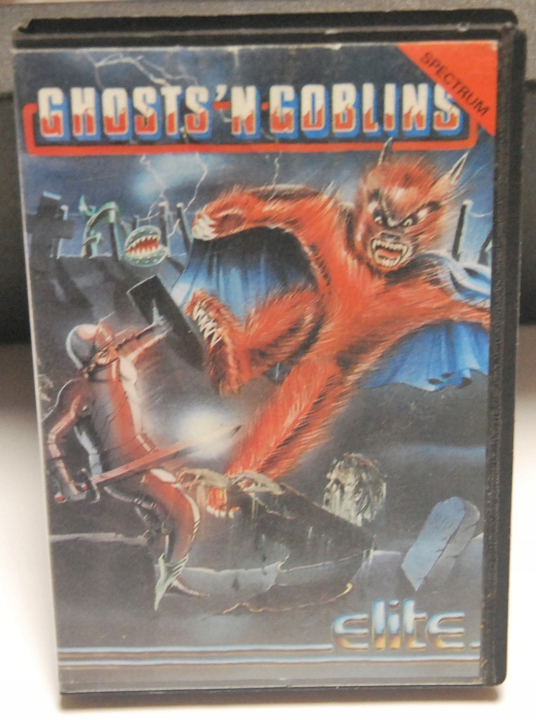 Ghost 'n Goblins gra ZX SPECTRUM Elite