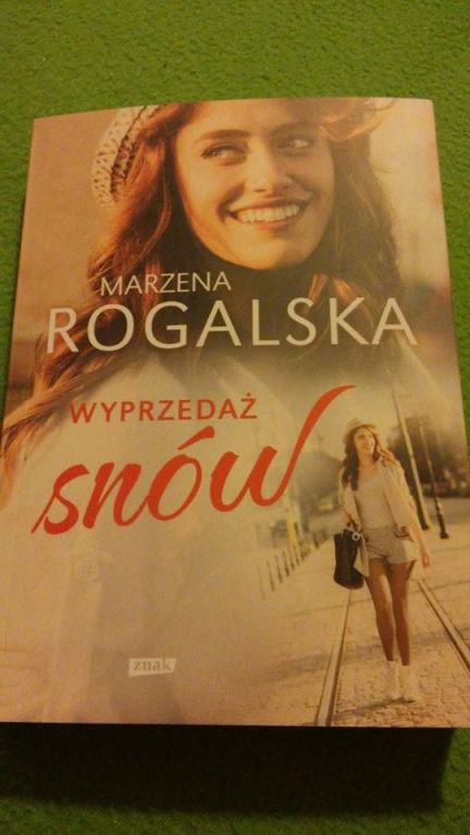 "Wyprzedaż snów" Marzena Rogalska- AUTOGRAF