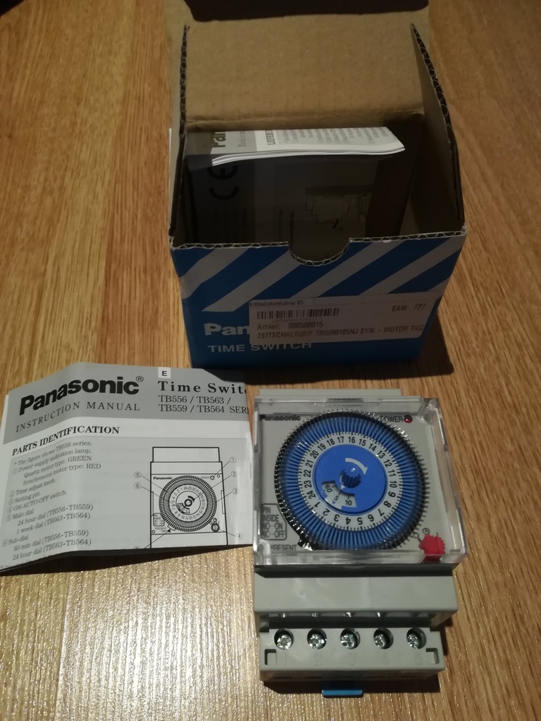 Panasonic Time Switch TB 5590185N przełącznik czas