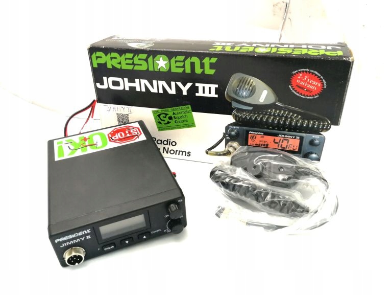 CB RADIO PRESIDENT JIMMY II - JAK NOWY