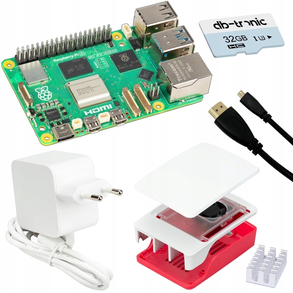 db-tronic Raspberry Pi 5 zestaw 4 Gb
