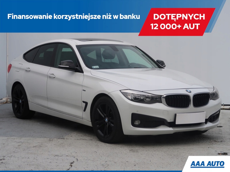 BMW 3GT 320d GT , 181 KM, Automat, Skóra, Navi