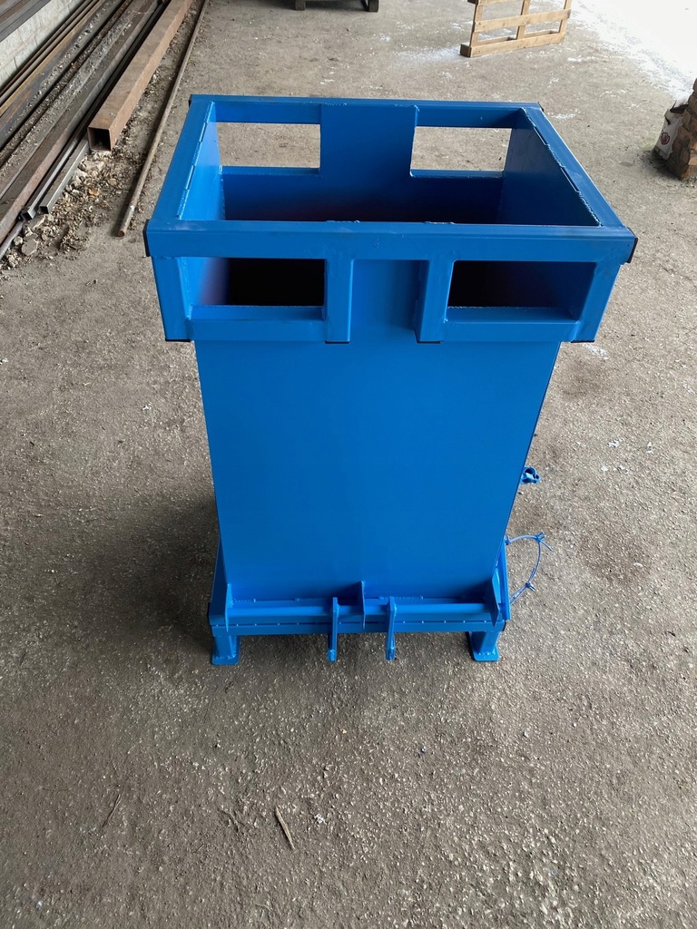 Kontener z otwieranym dnem, pojemnik, koleba 0,5m3 10671015716