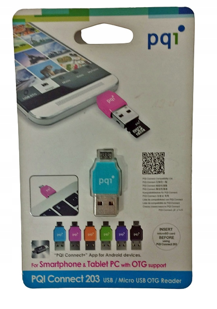 Купить АДАПТЕР PQI CONNECT 203 PENDRIVE CARD microSD: отзывы, фото, характеристики в интерне-магазине Aredi.ru