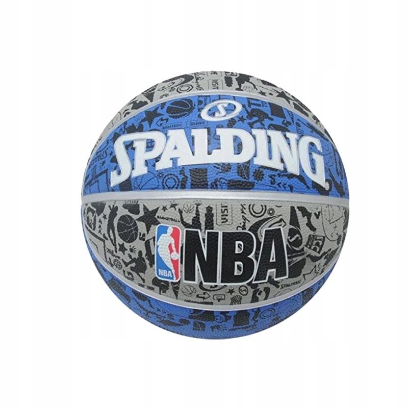 Piłka Spalding NBA Grafitti Rubber Ball 83176Z 7