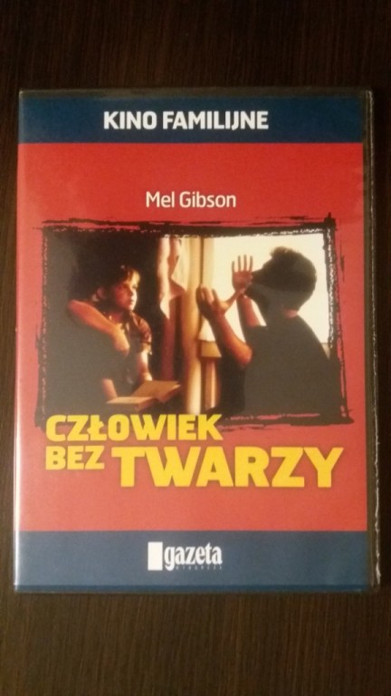 CZŁOWIEK BEZ TWARZY - film DVD