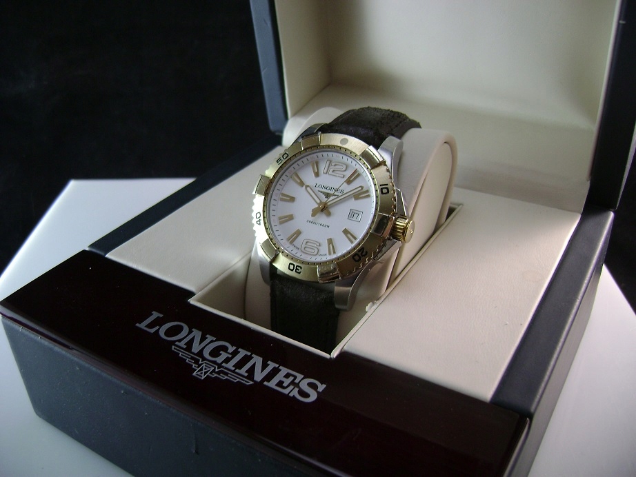 ORYGINALNY MĘSKI LONGINES HYDROCONQUEST 40MM