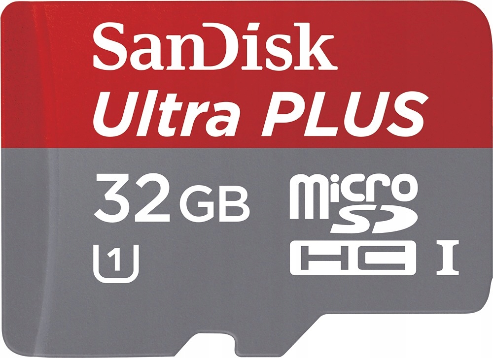 KARTA PAMIĘCI SANDISK MICROSD ULTRA PLUS 32GB C10