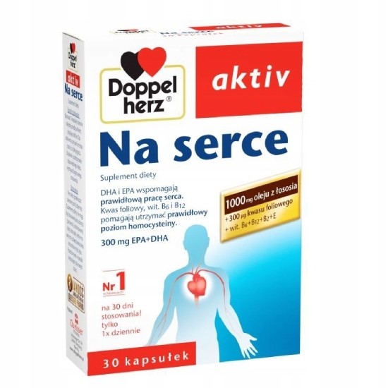 Doppelherz aktiv na serce EPA DHA 30 kapsułek