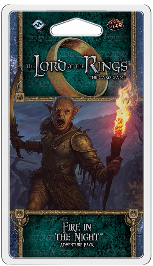 Lord of the Rings LCG Fire in the Night Władca