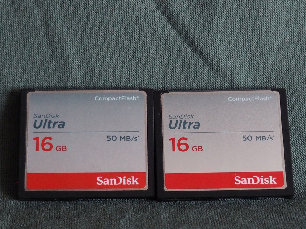 Karty pamięci CompactFlash Card SanDisk Ultra 16Gb.