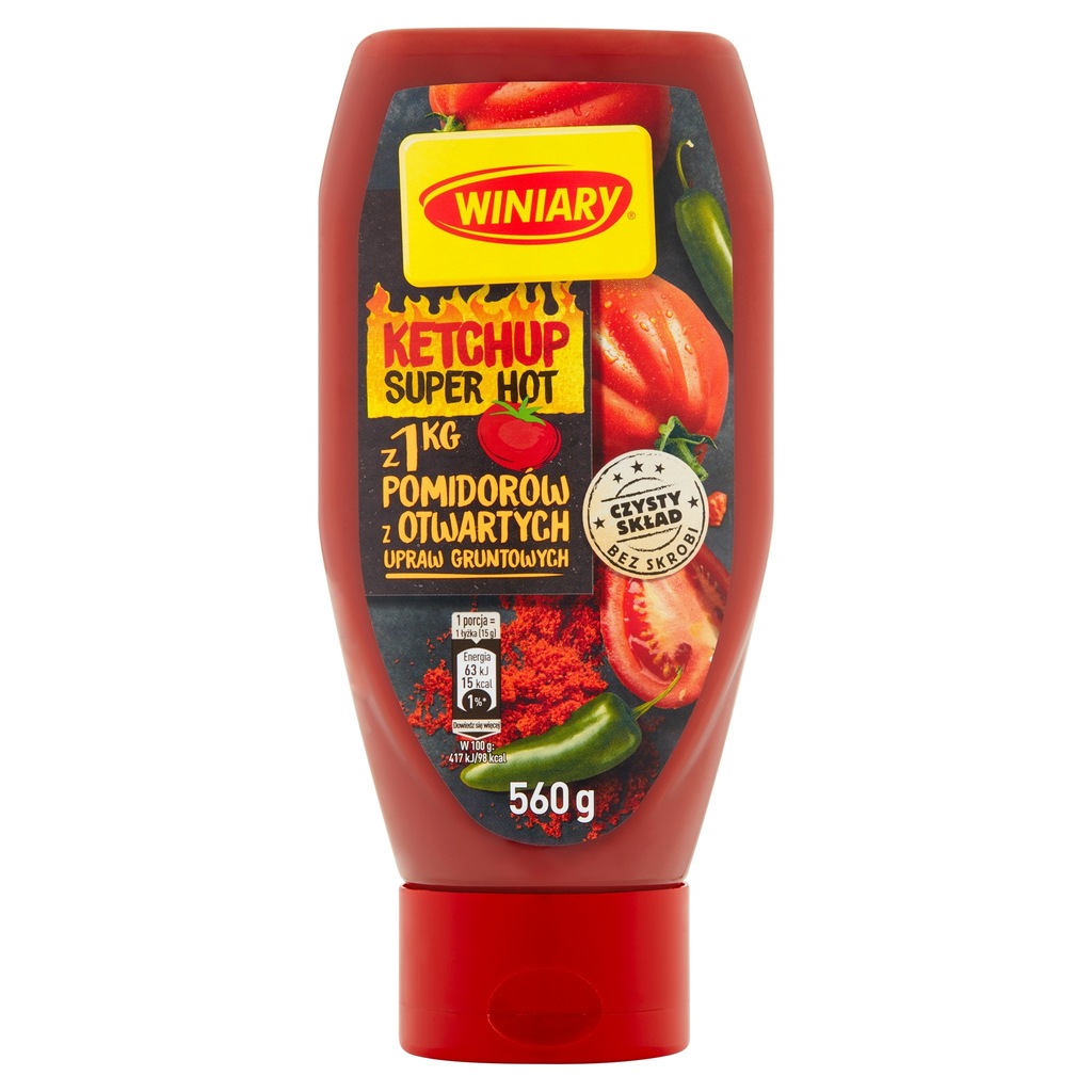 Ketchup pikantny Hot Winiary 604 g