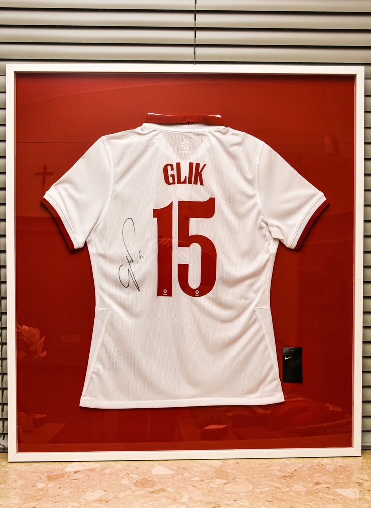 Koszulka z autografem piłkarza Kamila Glika