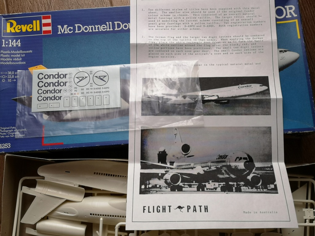 Revell　KLM　DC-10-30　当時物 REVELL DC-10-30 CONDOR/KLM/SAS 1/144 - 8376513109