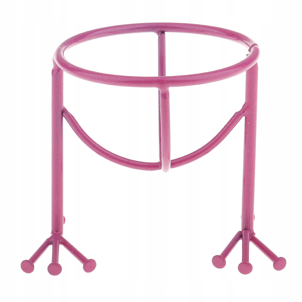 Cute Durable Puff Stand Holder Sponge Organizer Shelf Quick Rose Red