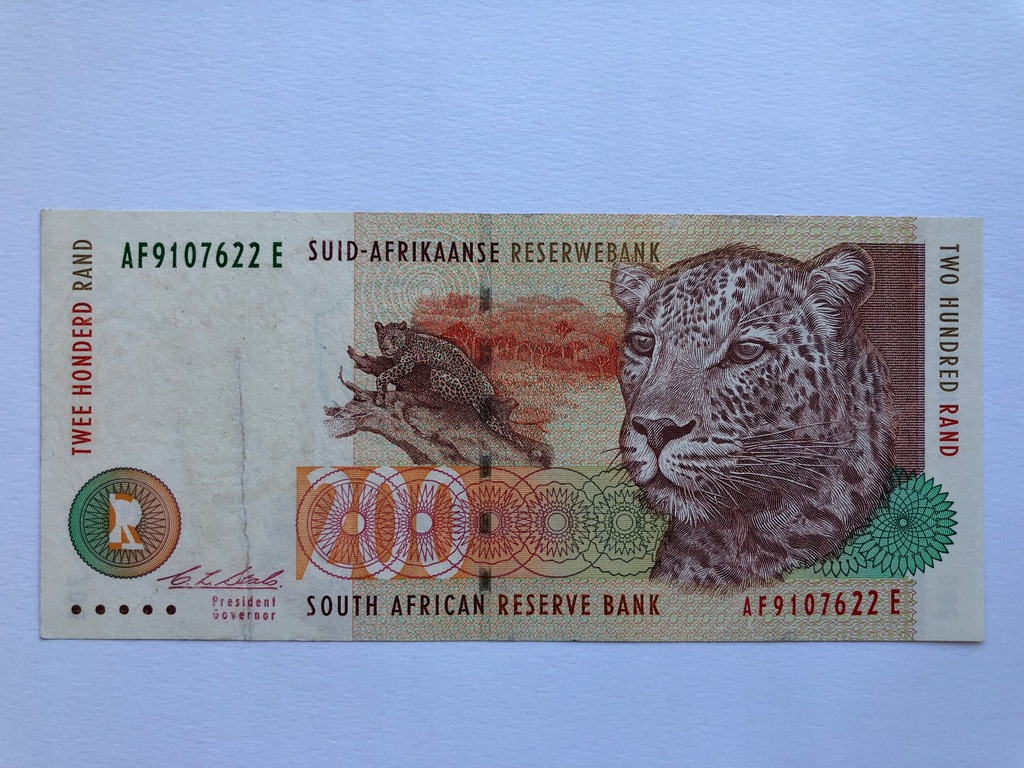 Suid-Afrikaanse 200 Rand z 2005 roku