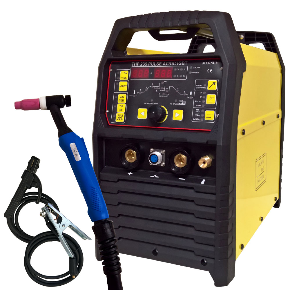 Spawarka TIG AC/DC Magnum TIG THF 200 Puls HF 230V - 7750156156 ...