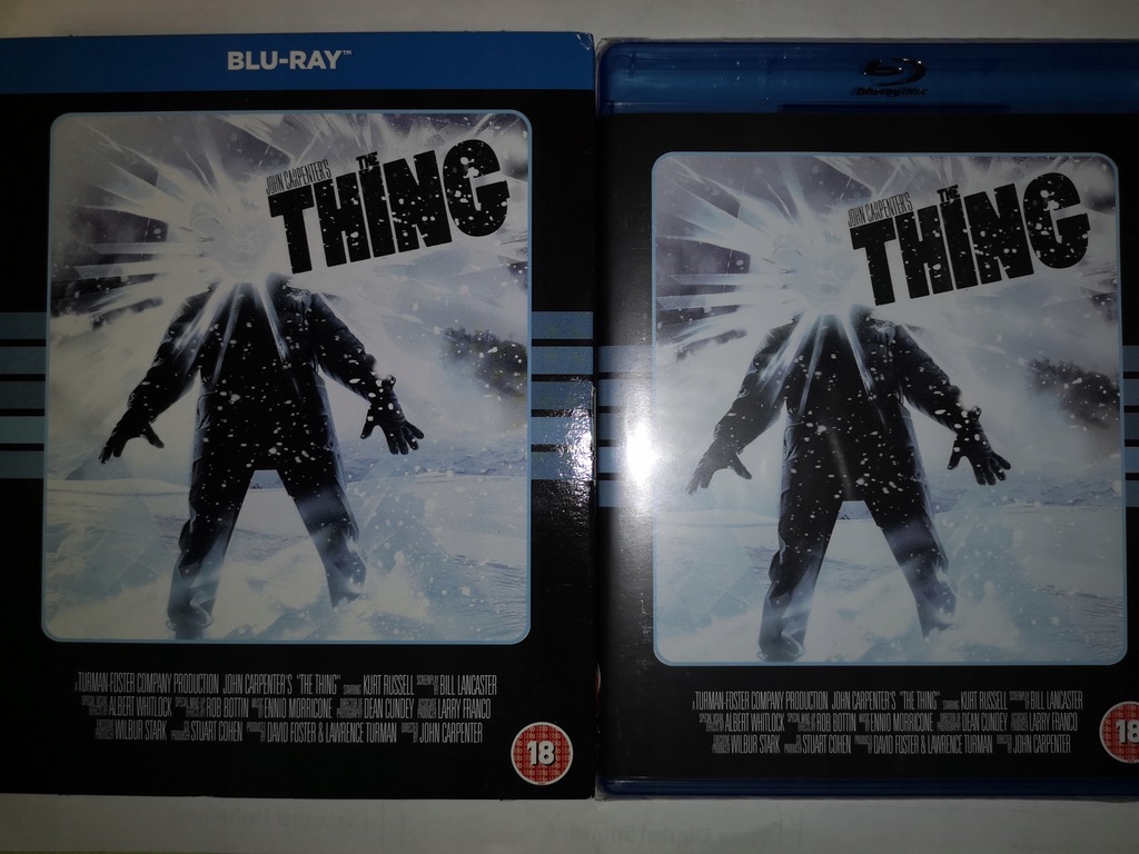 THE THING BLU COS CARPENTER RUSSELL NOWY FOLIA