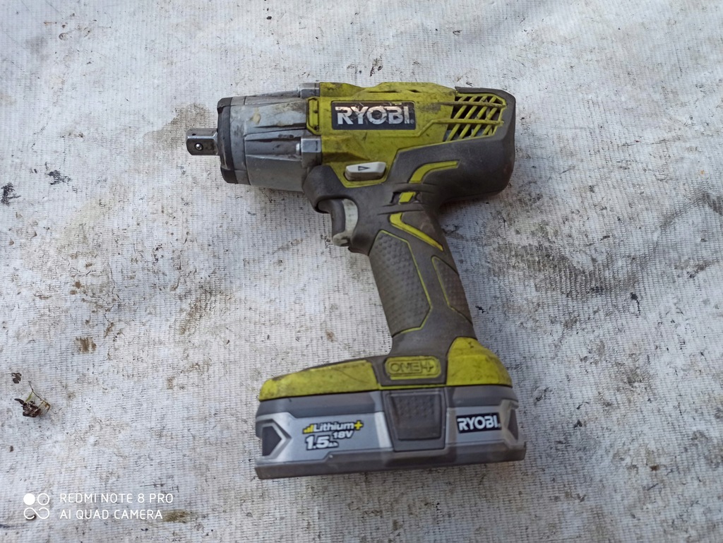 Klucz Udarowy RYOBI R18IW3 - 12800906180 - oficjalne archiwum Allegro