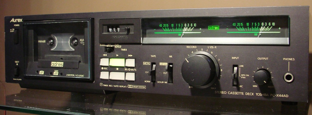 ラジオ・コンポ Aurex PC-X45AD STEREO CASSETTE DECK ラジオ・コンポ Aurex PC-X45AD STEREO CASSETTE DECK Aurex PC