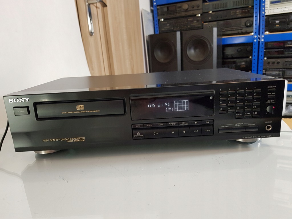 Купить Проигрыватель компакт-дисков Sony CDP-411: отзывы, фото и ...