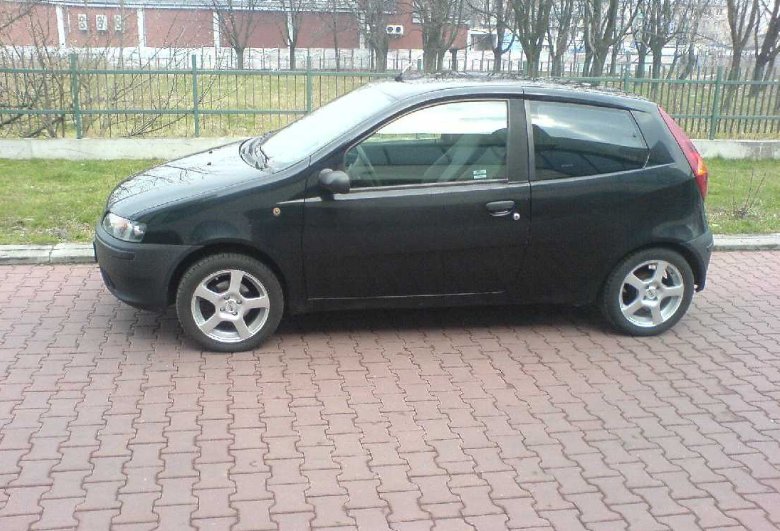 MASKA POKRYWA PRZEDNIA FIAT PUNTO II 9903 CZARNA