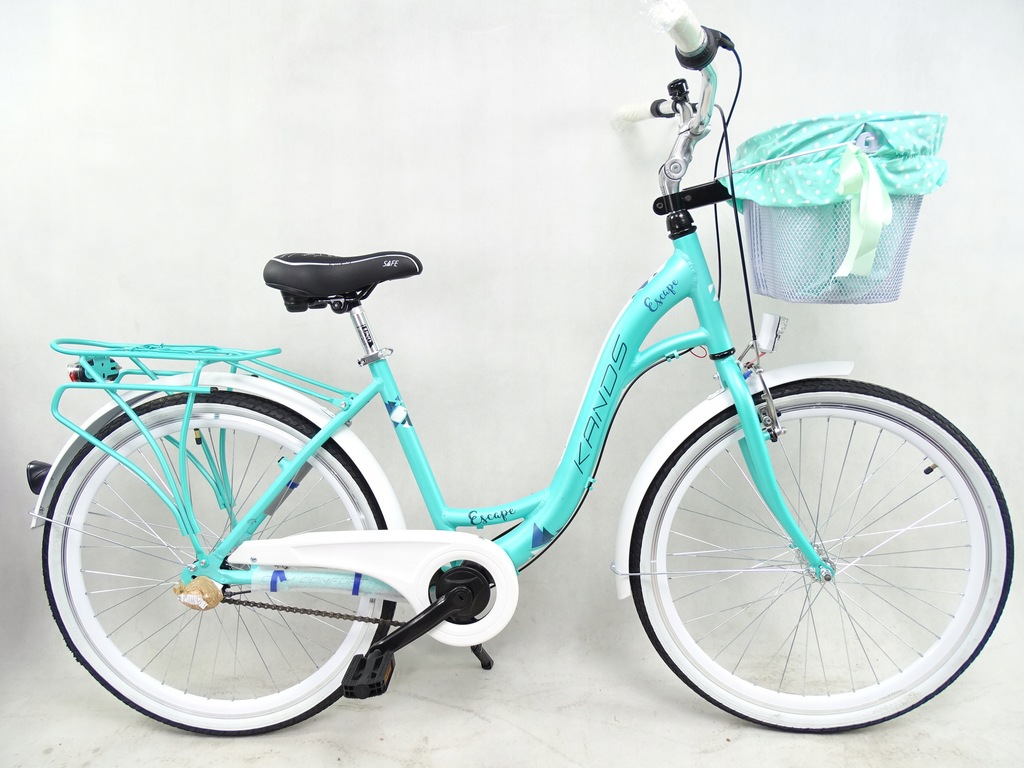 Rower na komunie Kands ESCAPE s17'' 26 miętowy 12200437769 oficjalne archiwum Allegro