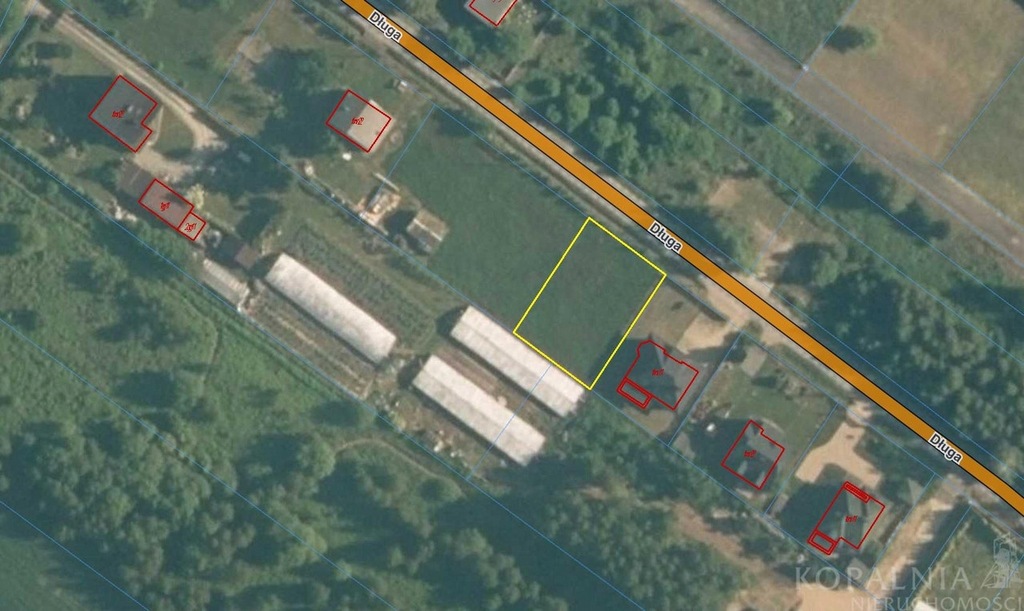 Działka, Kuźnica Kiedrzyńska, 573 m²