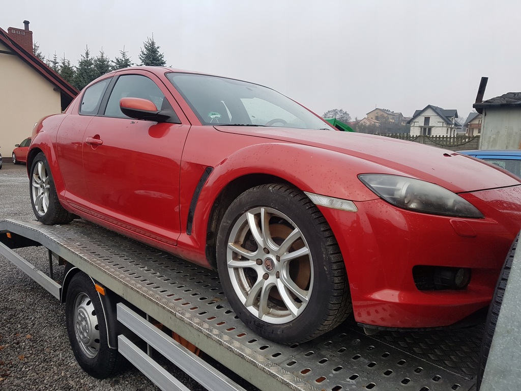 Mazda RX8 pierwszy właściciel, uszkodzony silnik