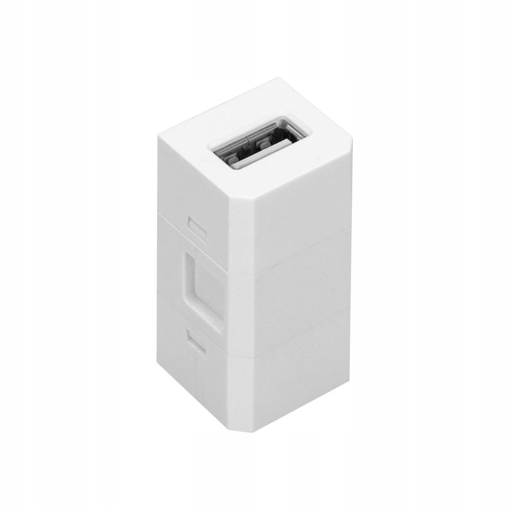 Kostka z gniazdem USB do gniazda meblowego OR-GM-9011/W lub OR-GM-9015/W