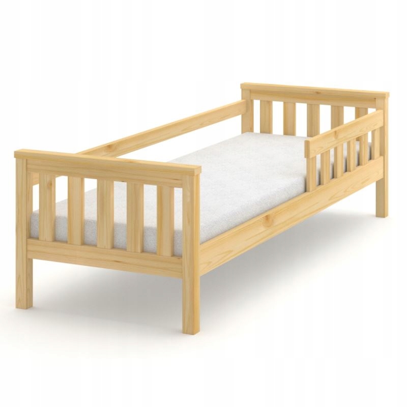 Łóżko dziecięce drewniane GUCIO 80x160 + szuflada