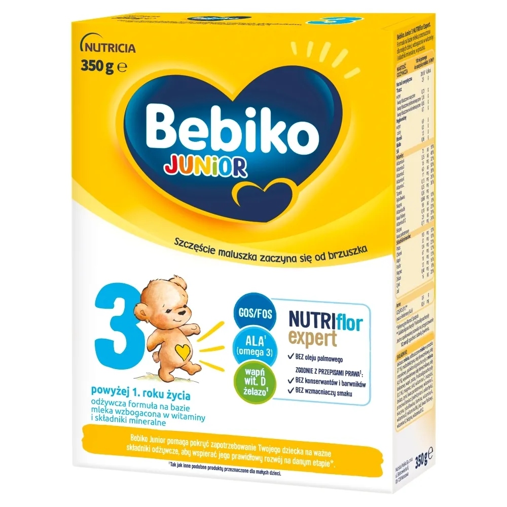 Bebiko Junior 3 Odżywcza formuła na bazie mleka dl