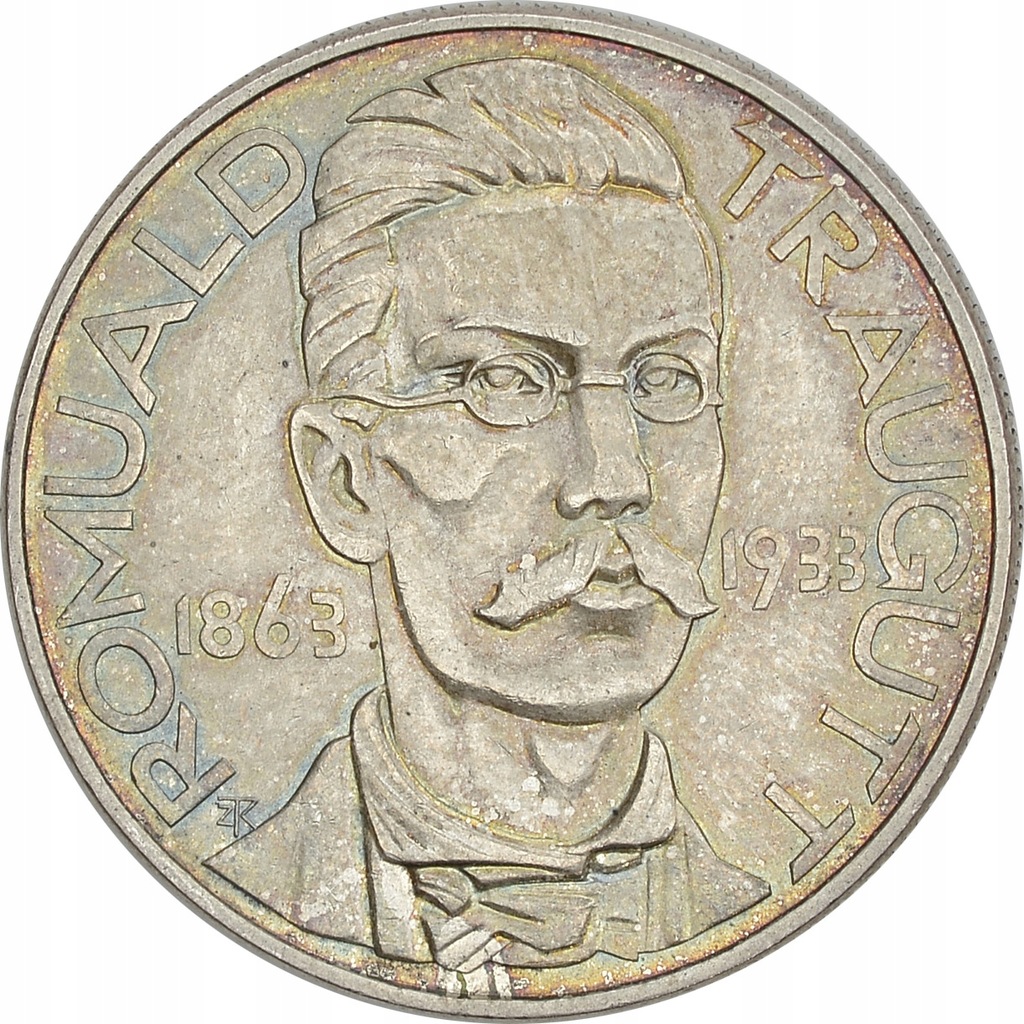 5.af.II RP, 10 ZŁOTYCH 1933 TRAUGUTT, st.1-