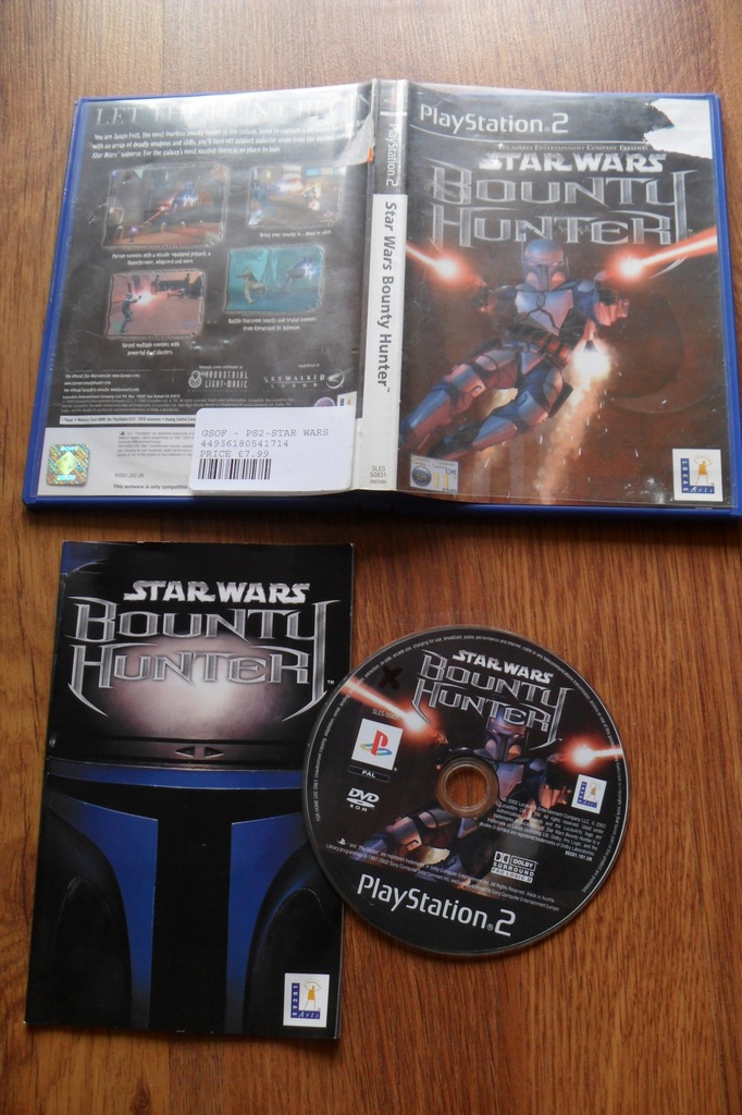 Star Wars Bounty Hunter Playstation Ps2 Ps3 Oficjalne Archiwum Allegro