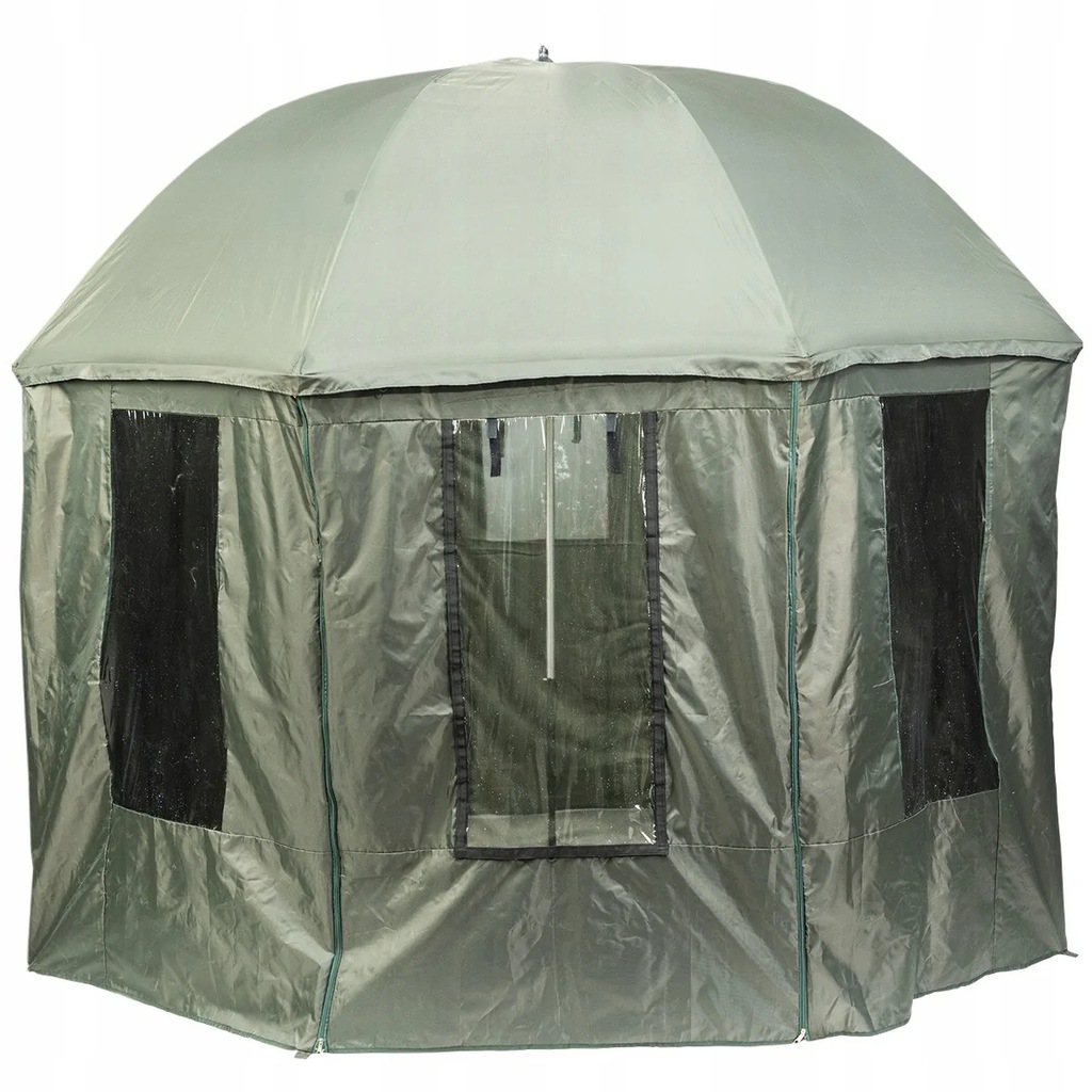 Купить Зонт для рыбалки JAXON, полностью закрытый, С МОСКИТНОЙ СЕТКОЙ ...