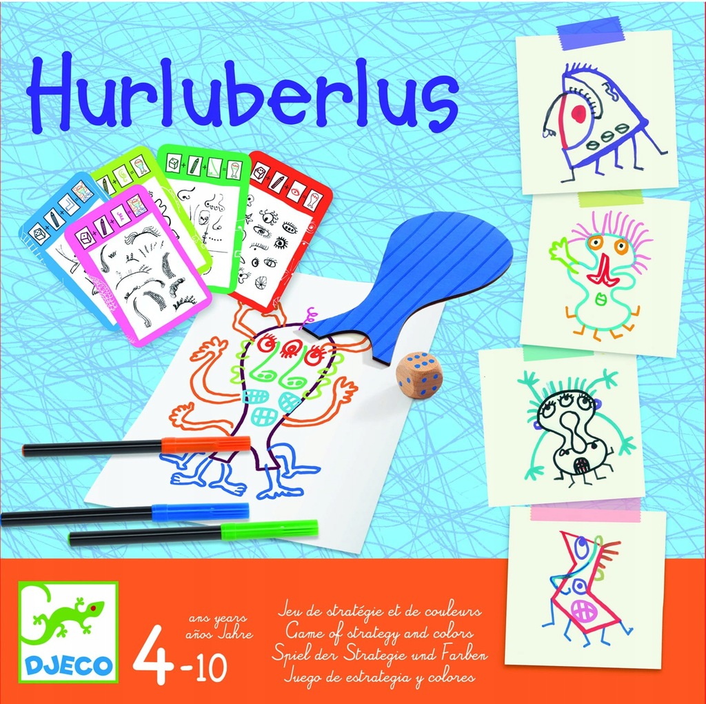 Djeco - Gra zręcznościowa Hurluberlus