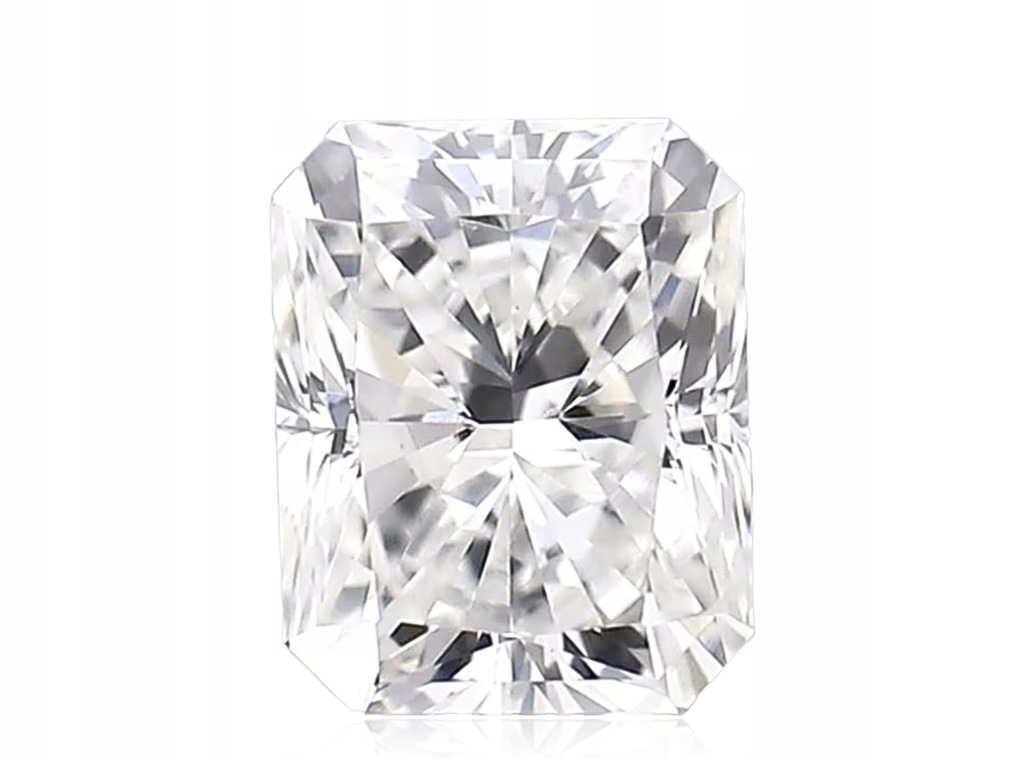 Naturalny Diament Radiant 0.52CT-G/VVS2-G CERTYFIKAT GIA + Inskrypcja