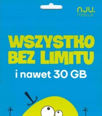 STARTER BEZTERMINOWY NJU 5G 4 PLN + 10GB na START