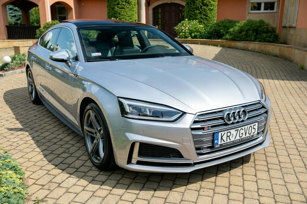 Audi S5. Panorama, masaże, Matrix, Drive Select.