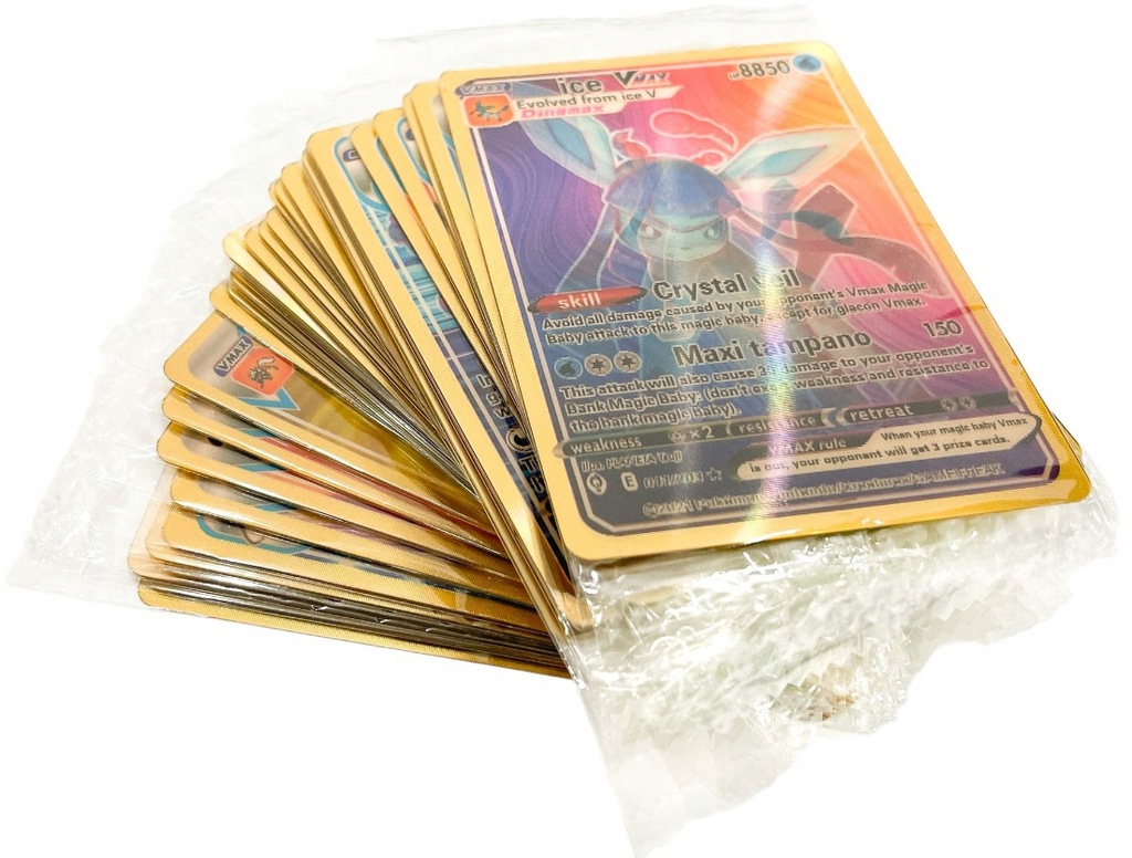 KARTY POKEMON 3D HOLO BARDZO WYSOKIE HP SPECJALNE