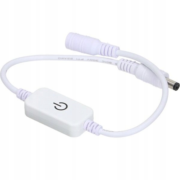 Ściemniacz LED iTouch Włącznik dotykowy 6A |Biały