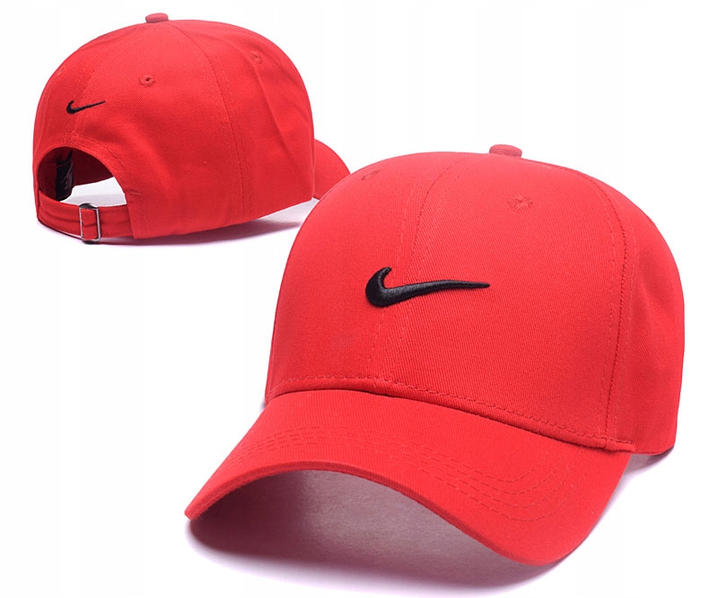 NIKE CZAPKA Z DASZKIEM Elastyczny Czerwony CAP