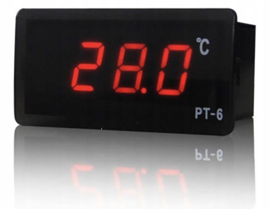 TERMOMETR LCD DO PŁASZCZA WODNEGO Z SONDĄ 220V