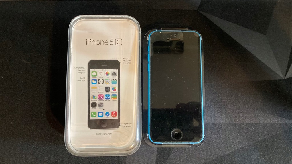 Smartfon Apple iPhone 5C 16 GB niebieski Sprawny