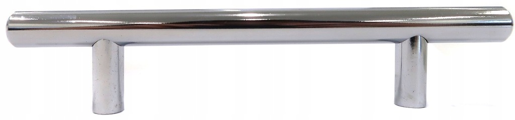 UCHWYT MEBLOWY RELINGOWY SREBRNY CHROM 115mm