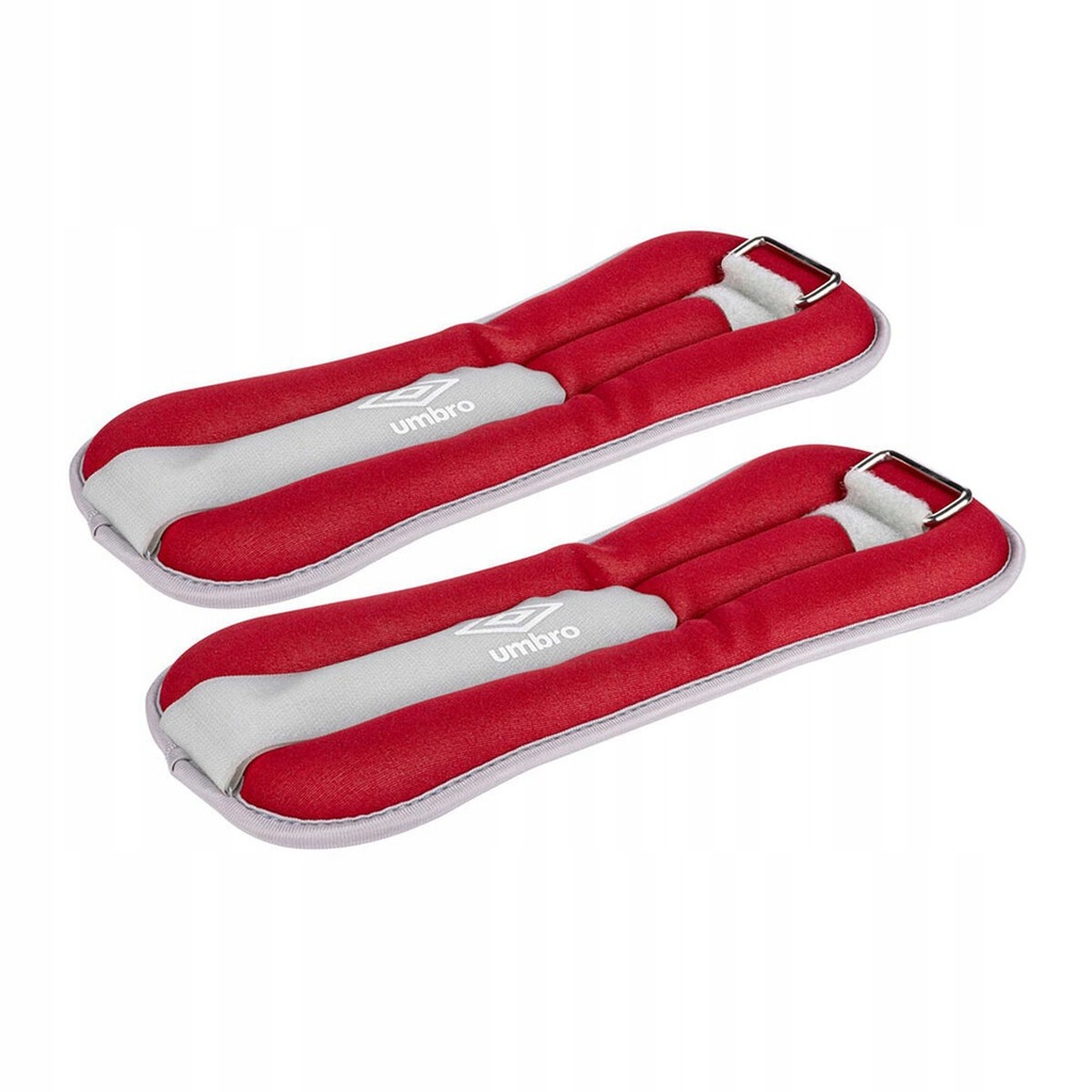 Obciążniki na kostki Umbro 1 kg Czerwony 2 Sztu