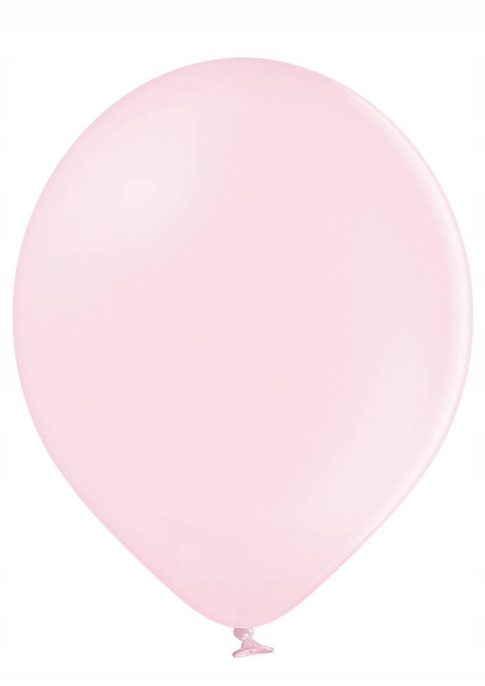 Balony B105 pastelowe Soft pink j. różowe 30cm, 10