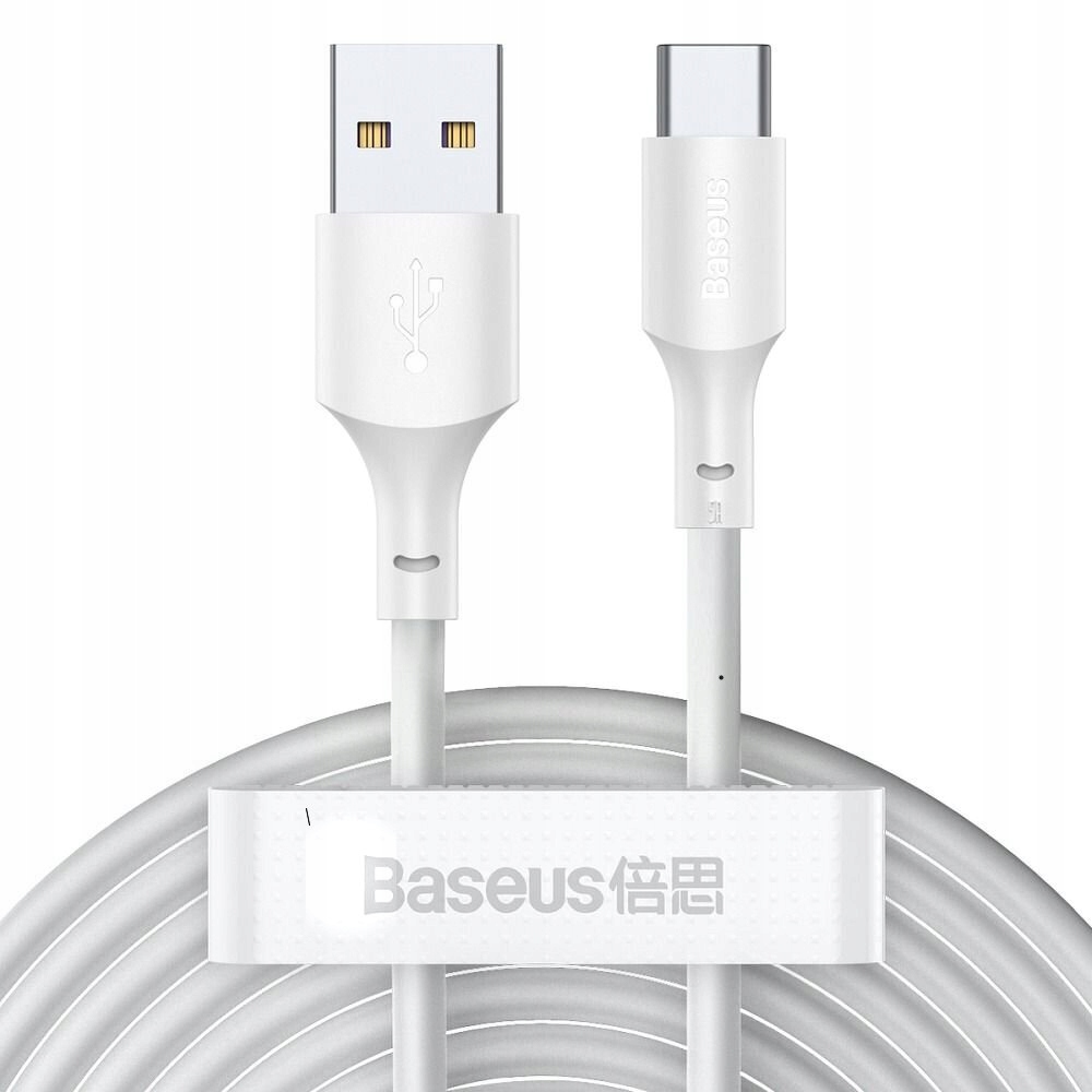 2X 1,5 BASEUS KABEL USB-C TYPE-C QUICK CHARGE SZYBKIE ŁADOWANIE 5A 40W 2SZT